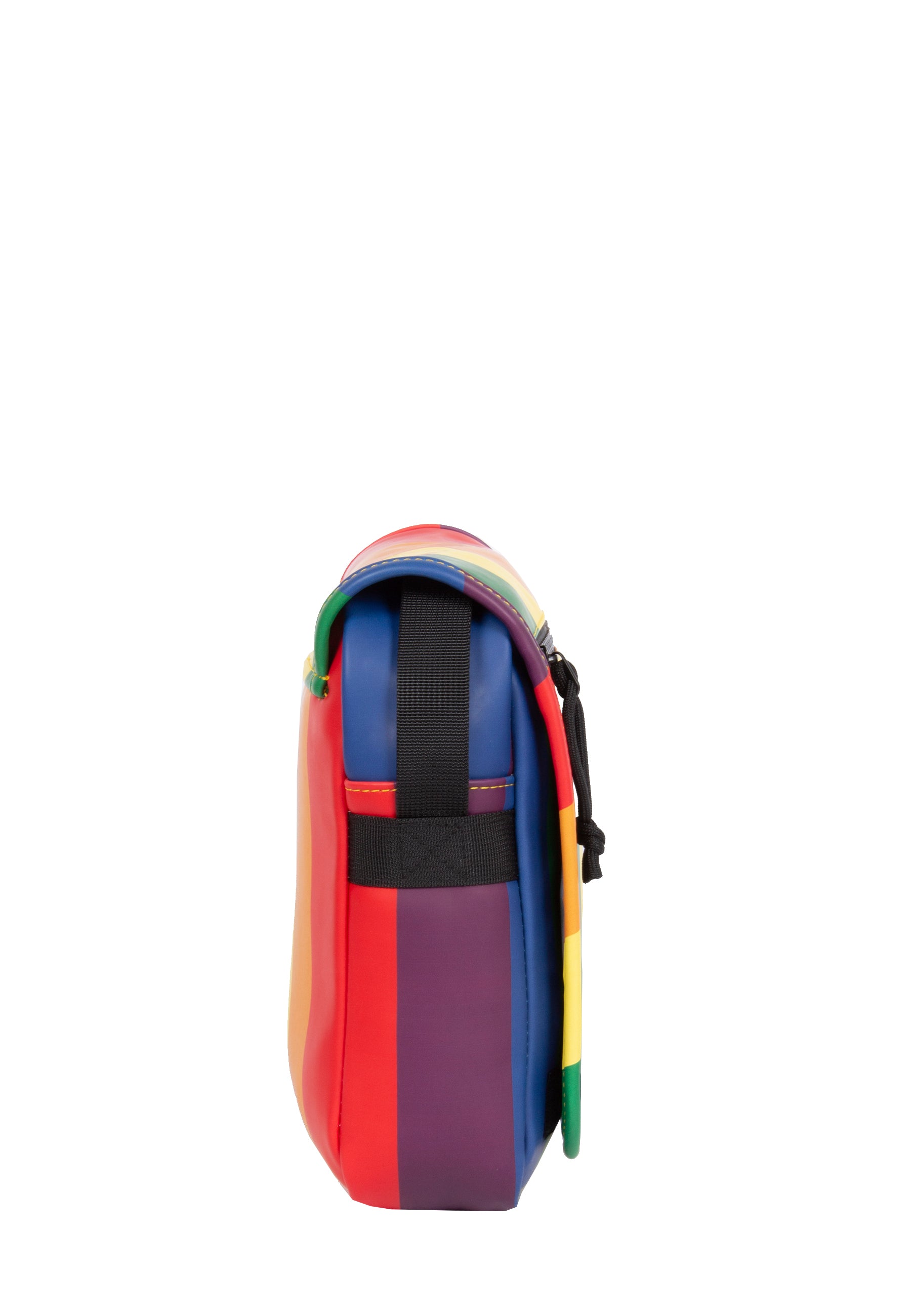 New Rebels Louisville Flapover Umhängetasche Schultertasche wasserabweisendes Planenmaterial, Regenbogen