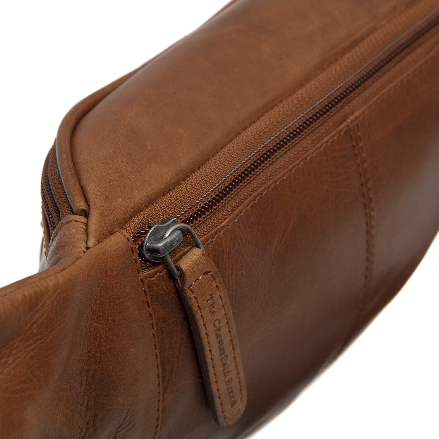 The Chesterfield Brand echt Leder Bauchtasche Gürteltasche Crossbag "Jack" cognac