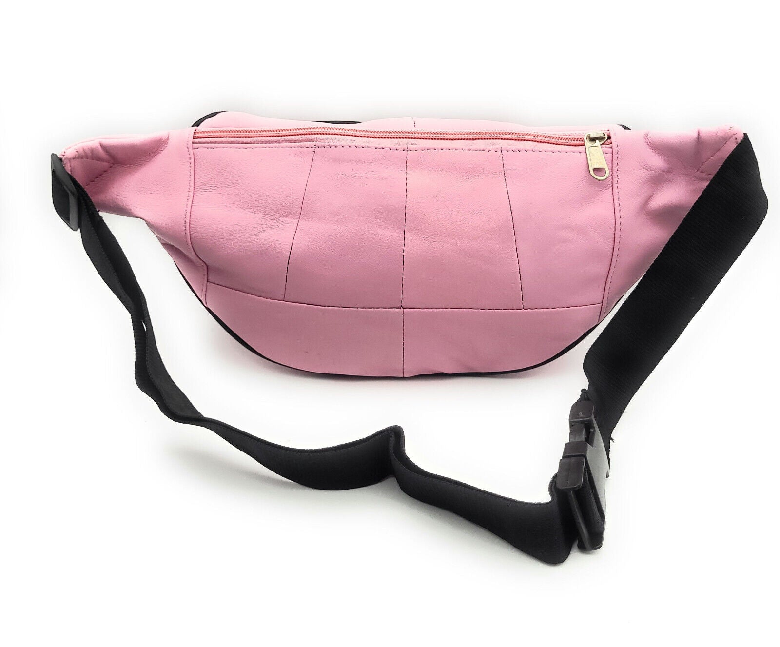 Lemasi echt Leder Bauchtasche Hüfttasche Gürteltasche Crossbag rosa