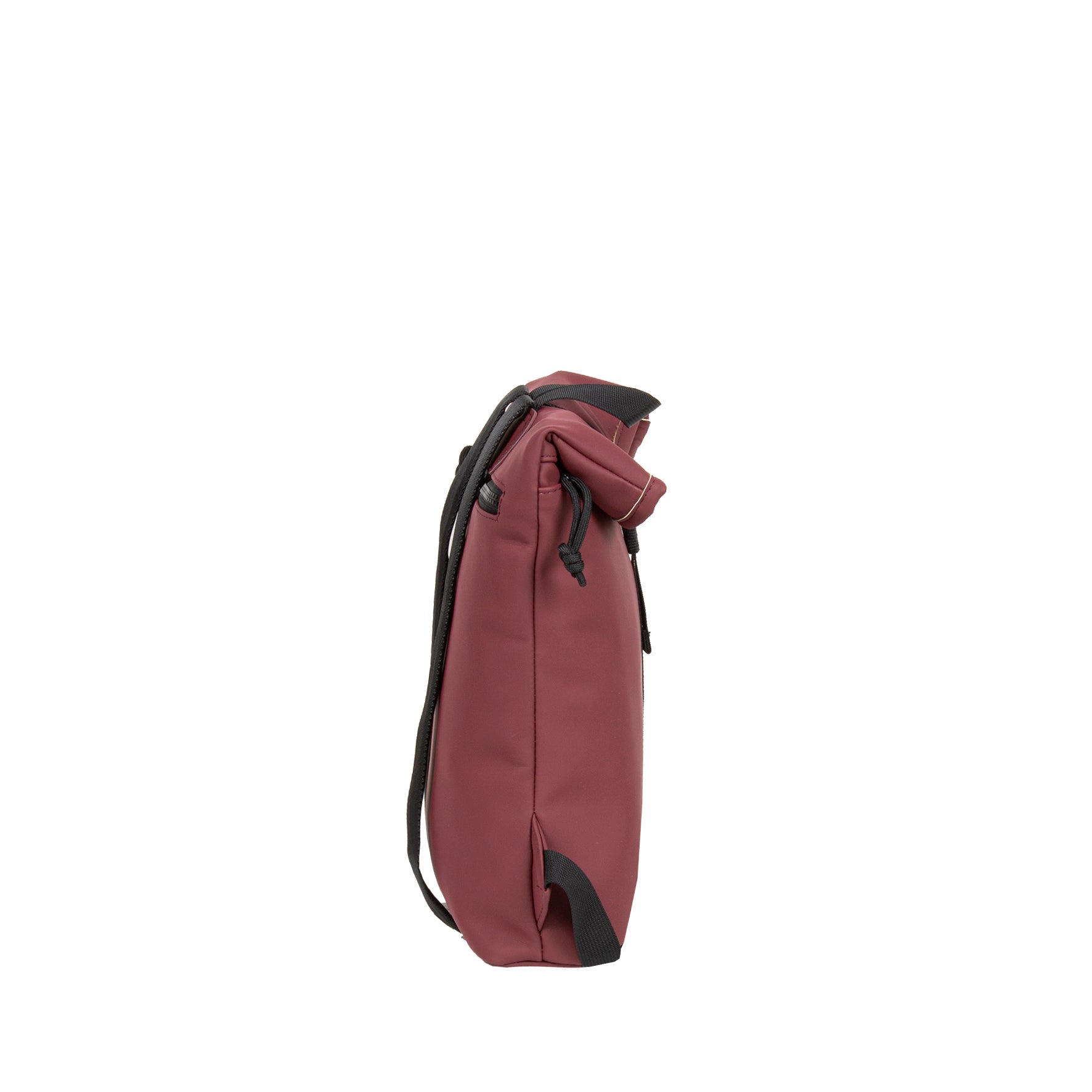 New Rebels Mart Roll Up Rolltop City Rucksack Los Angeles wasserabweisend burgundy rot