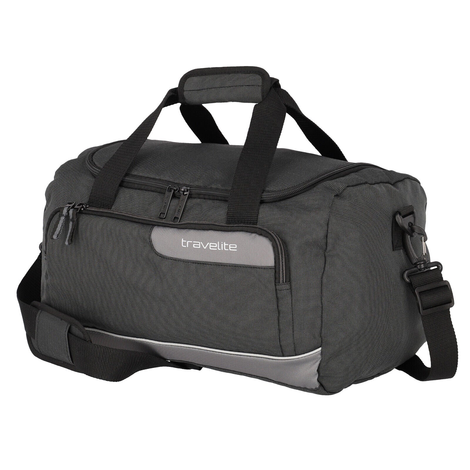 Travelite VIIA kleine Reisetasche Weekender Sporttasche 23 Liter 40cm schiefer