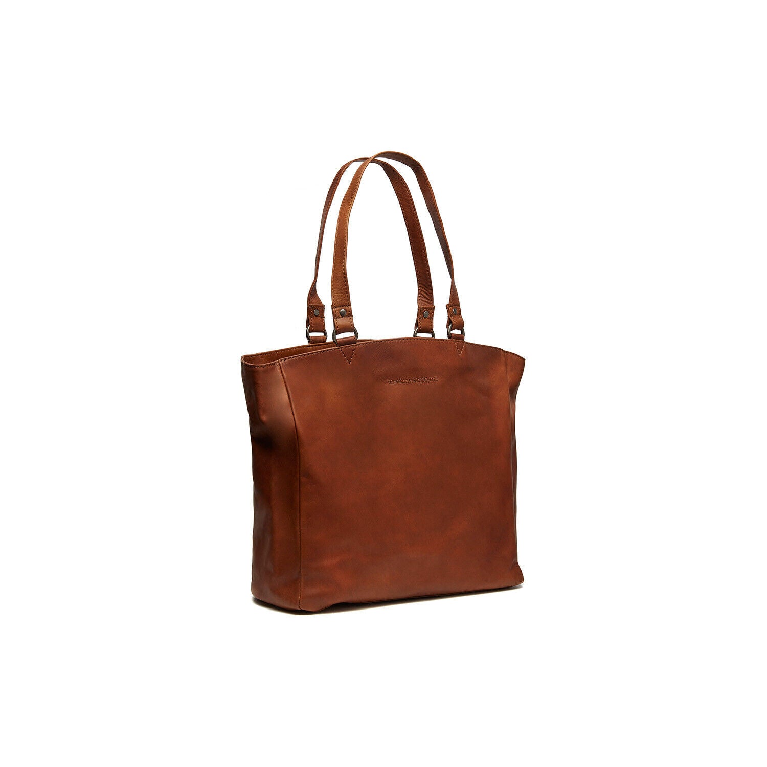 The Chesterfield Brand echt Leder Damen Shopper Handtasche Schultertasche Berlin cognac Laptopfach