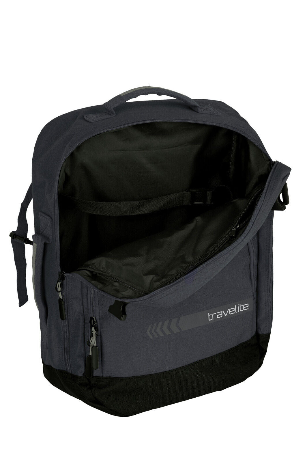 Travelite Freizeit Reise Rucksack Daypack Cabin Size Bordgepäck anthrazit