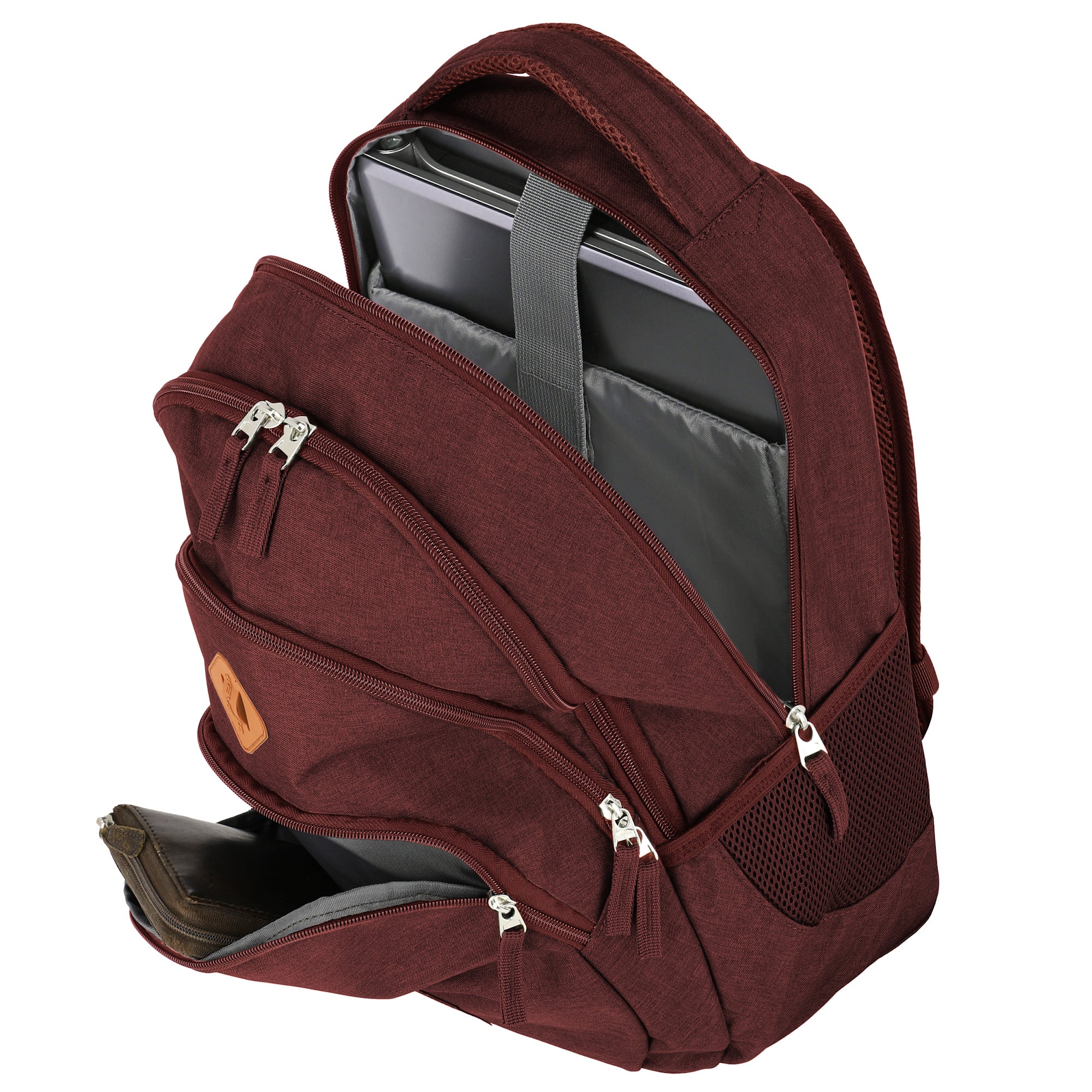 Travelite Freizeit Reise Rucksack Daypack Notebookfach Bordgepäck bordeaux rot