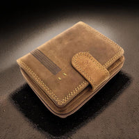Jockey Club Basic echt Leder Geldbörse Portemonnaie Geldbeutel RFID NFC Schutz