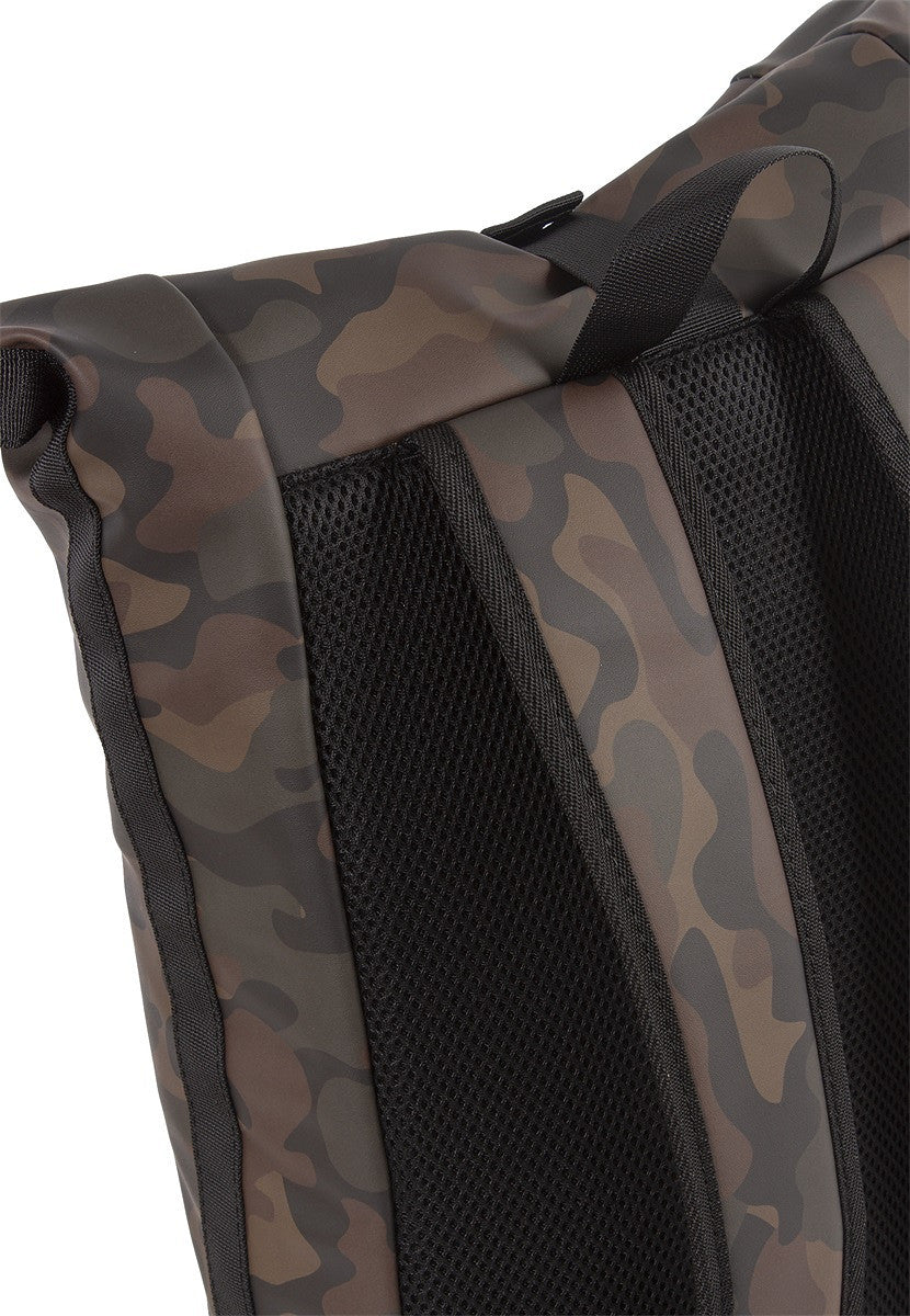 New Rebels Mart Roll Up Rolltop Kurier Rucksack New York, wasserabweisend, Laptopfach flecktarn