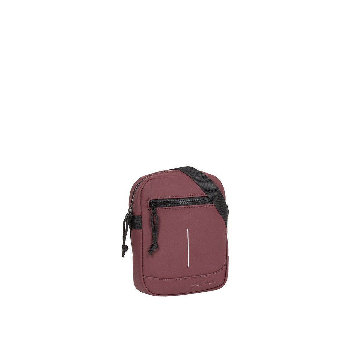 New Rebels Columbus Topzip Umhängetasche Schultertasche wasserabweisendes Planenmaterial, bordeaux rot