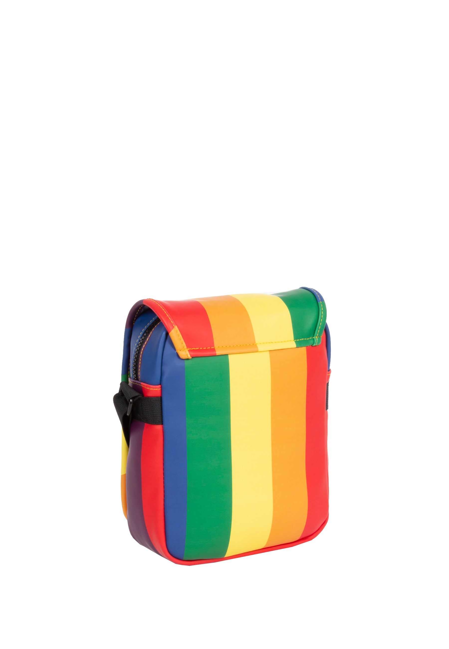 New Rebels Louisville Flapover Umhängetasche Schultertasche wasserabweisendes Planenmaterial, Regenbogen