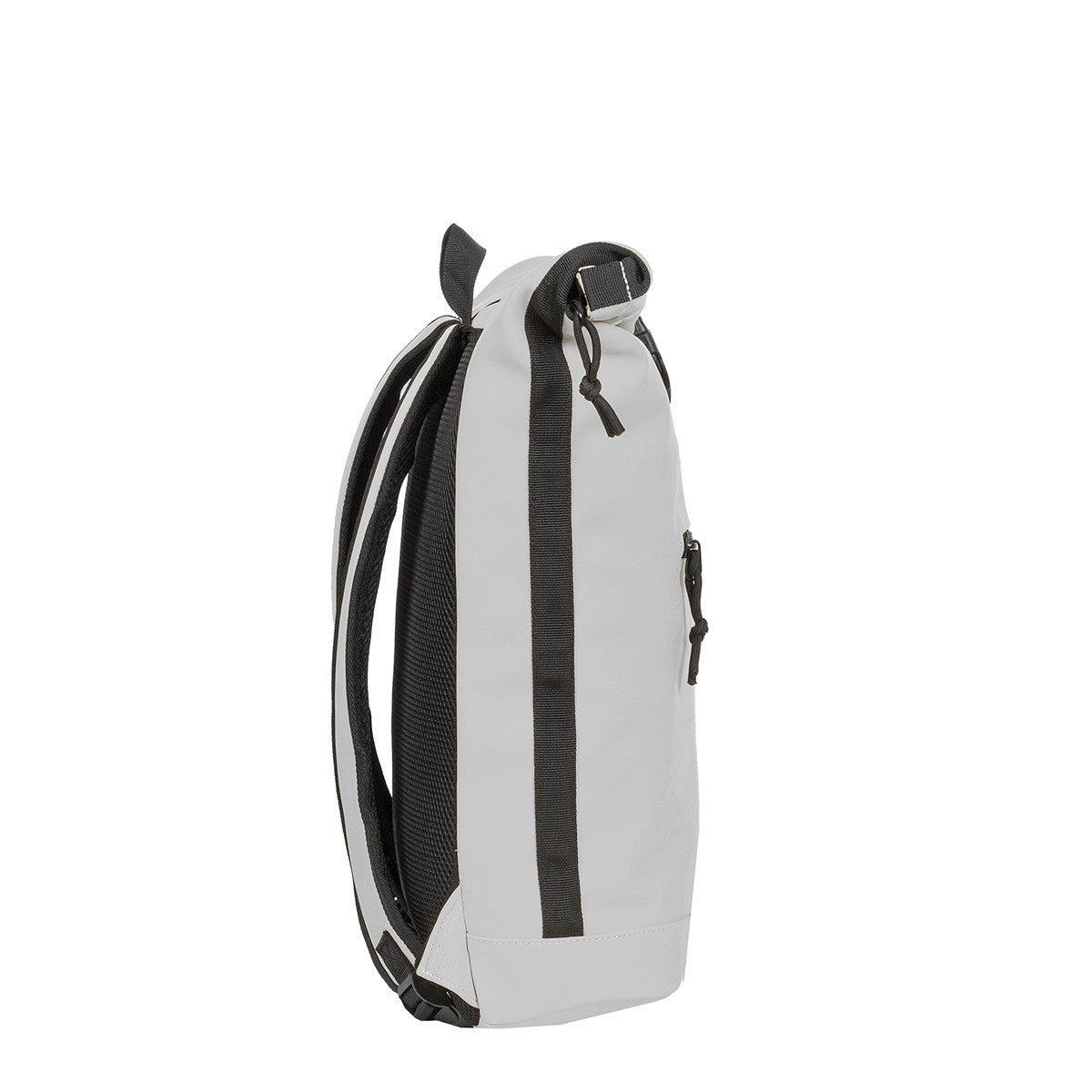 New Rebels Mart Roll Up Rolltop Kurier Rucksack New York, wasserabweisend, Laptopfach grau