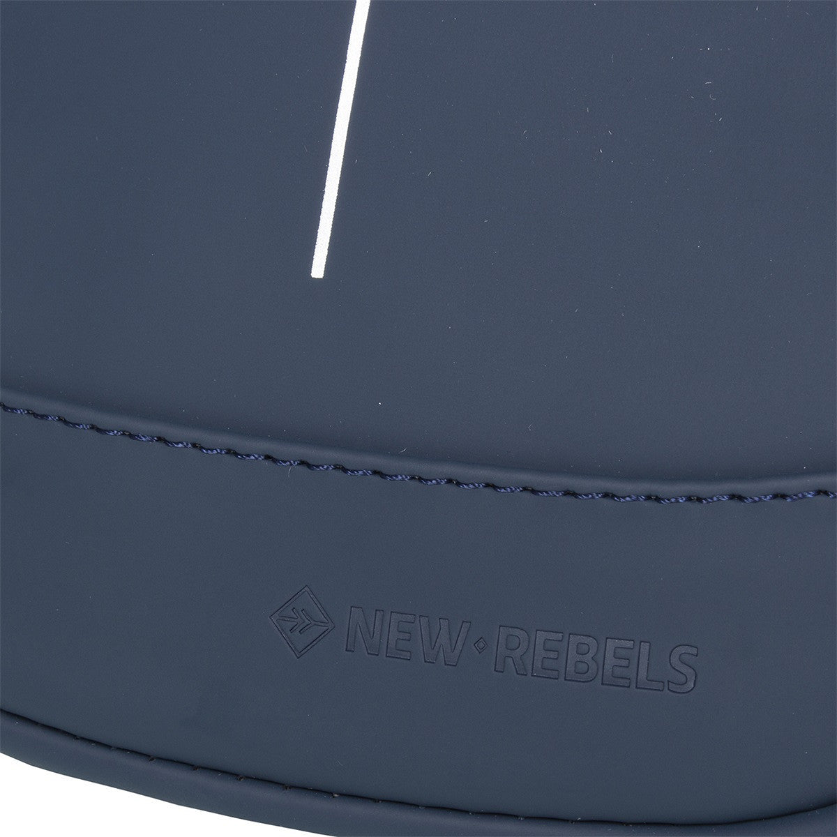 New Rebels Columbus Topzip Umhängetasche Schultertasche wasserabweisendes Planenmaterial, navy blau