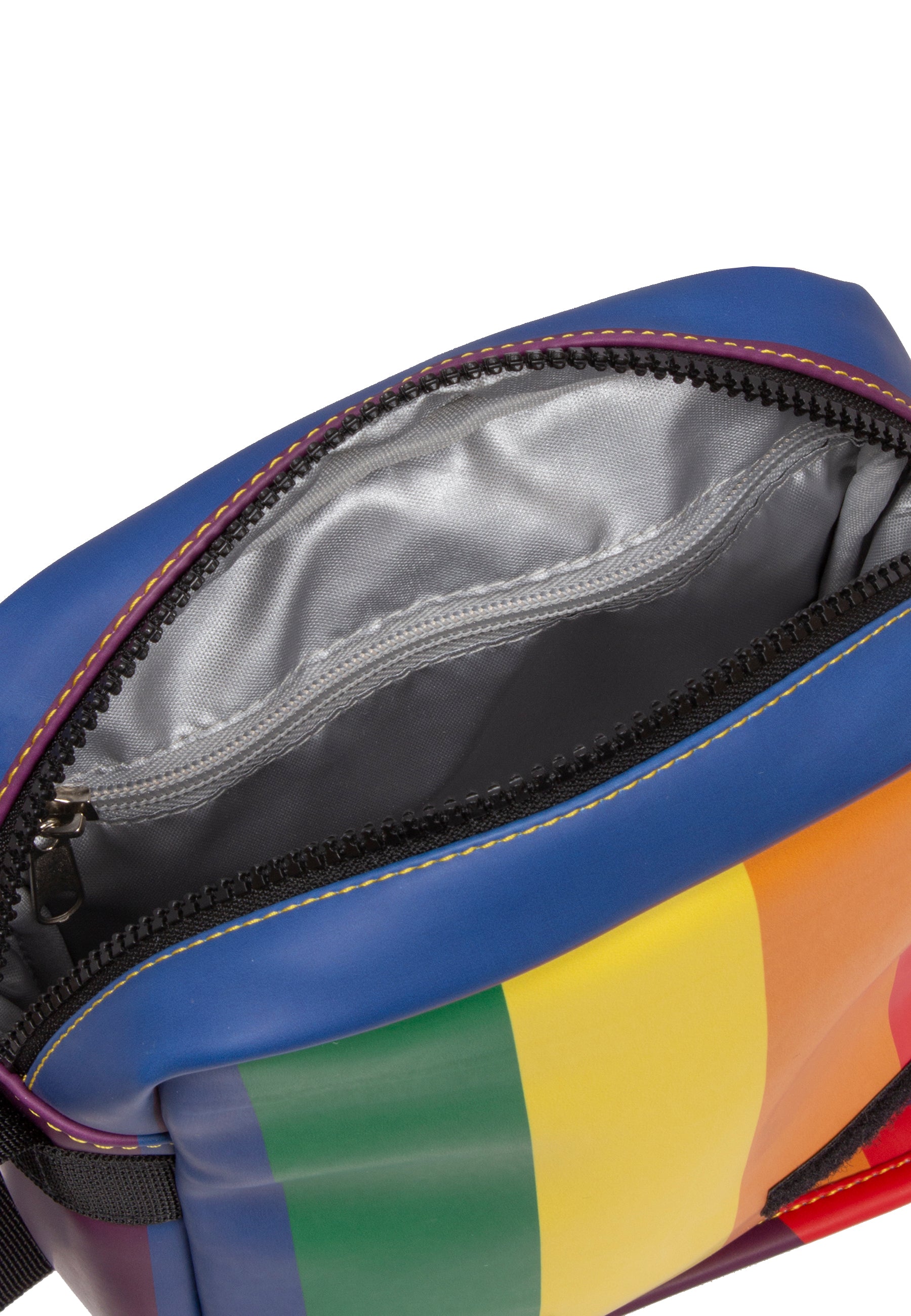 New Rebels Louisville Flapover Umhängetasche Schultertasche wasserabweisendes Planenmaterial, Regenbogen