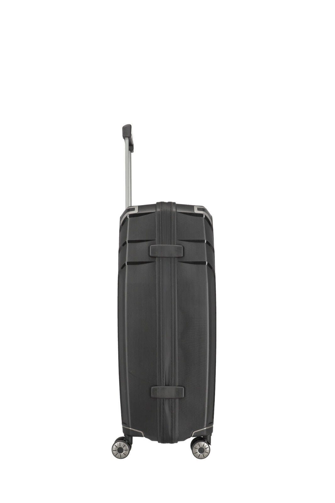 Travelite Elvaa Reisekoffer L Trolley Koffer 76cm 4 Rad / Rollen TSA bruchfest schwarz