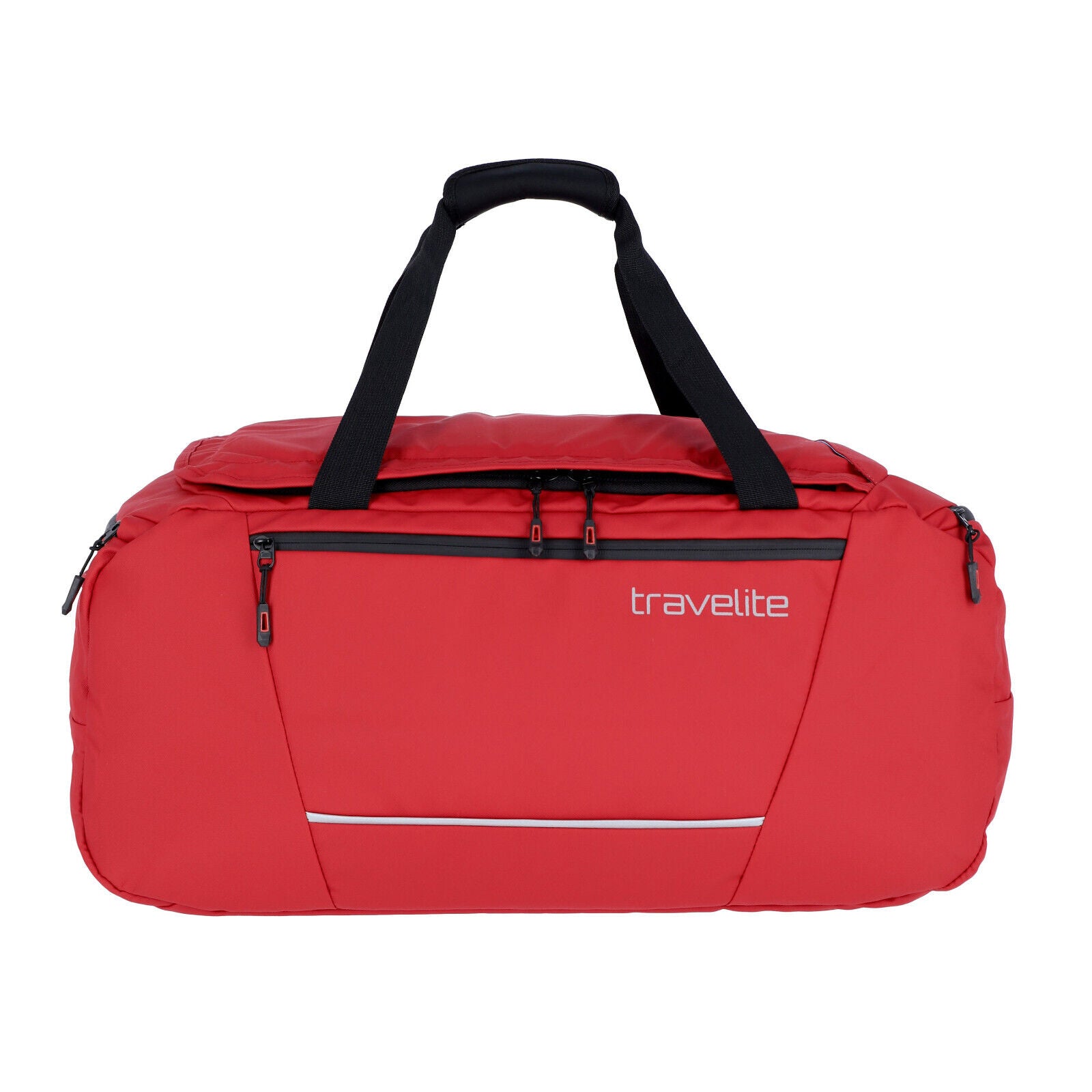 Travelite Basics Sport Reisetasche wasserabweisend + wasserabweisende Reißverschlüsse rot