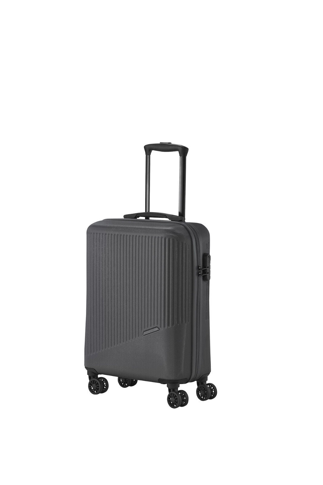 Travelite Bali Handgepäck S Trolley Koffer 55cm 4 Rad / Rollen Hartschale anthrazit