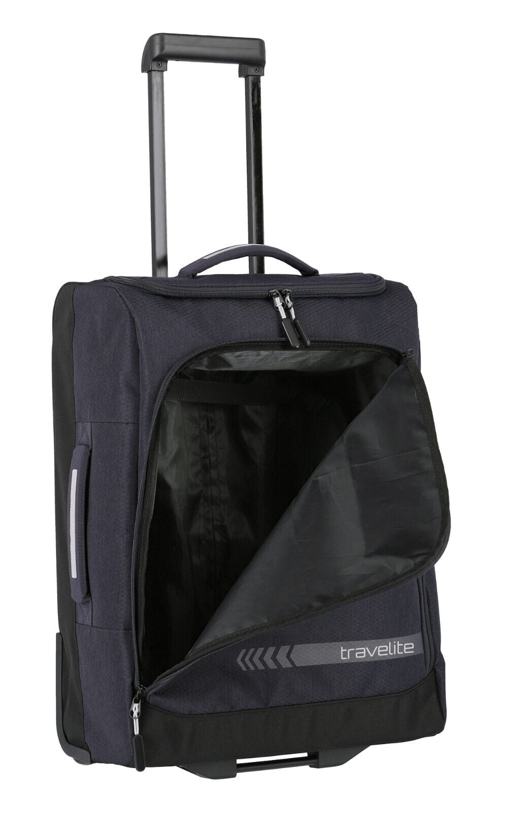 Travelite Kick Off Roll-Reisetasche Handgepäck S 44 Liter 55 cm anthrazit