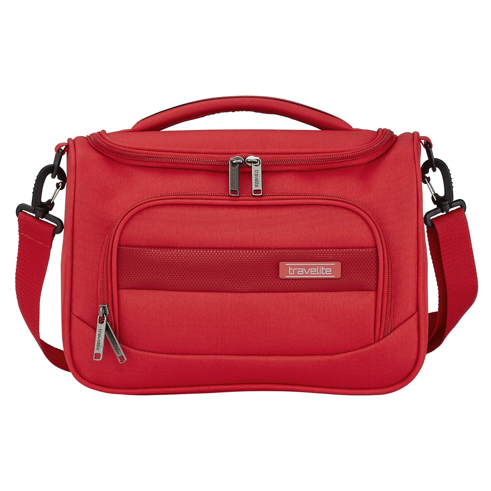 Travelite Chios Beautycase Kosmetikkoffer Kulturtasche Bordtasche rot