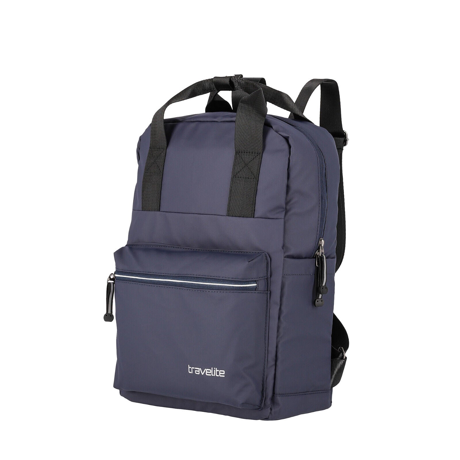 Travelite Basics leichter City Rucksack Daypack wasserfeste Plane marine blau