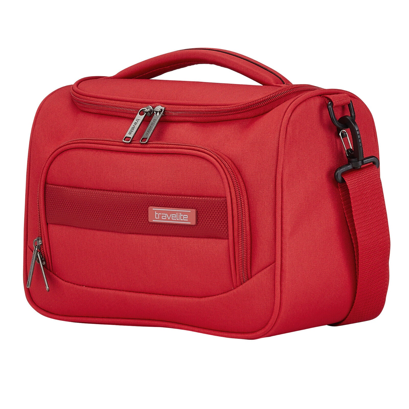 Travelite Chios Beautycase Kosmetikkoffer Kulturtasche Bordtasche rot