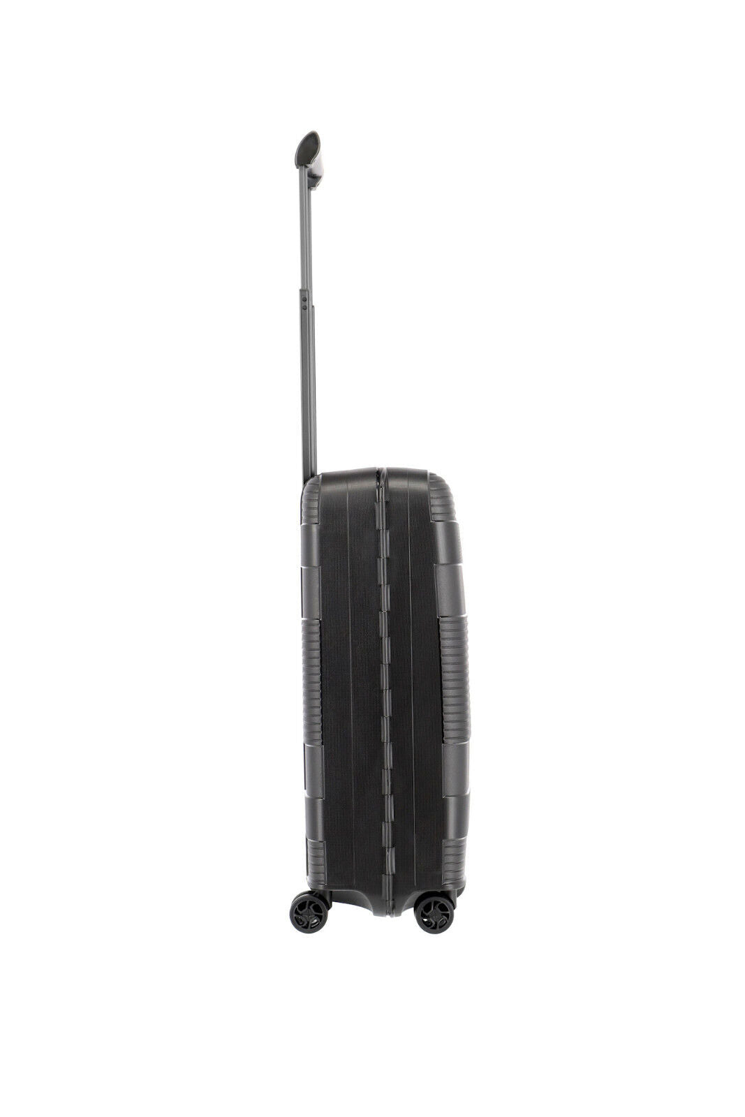 Travelite Korfu Reisekoffer S Trolley Rahmen Koffer 55cm 4 Rad / Rollen TSA Handgepäck schwarz