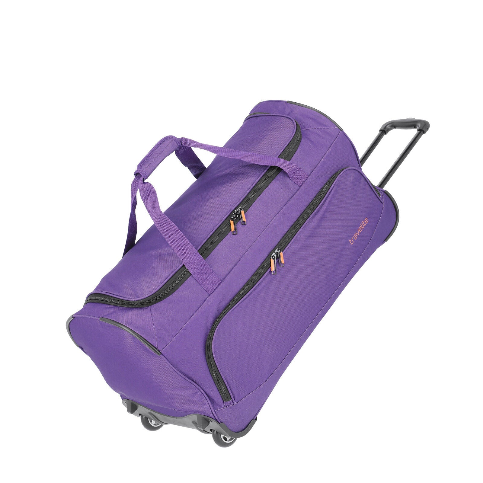 Travelite 2-Rad Trolley Roll-Reisetasche mit Rollen Basics Fresh lila