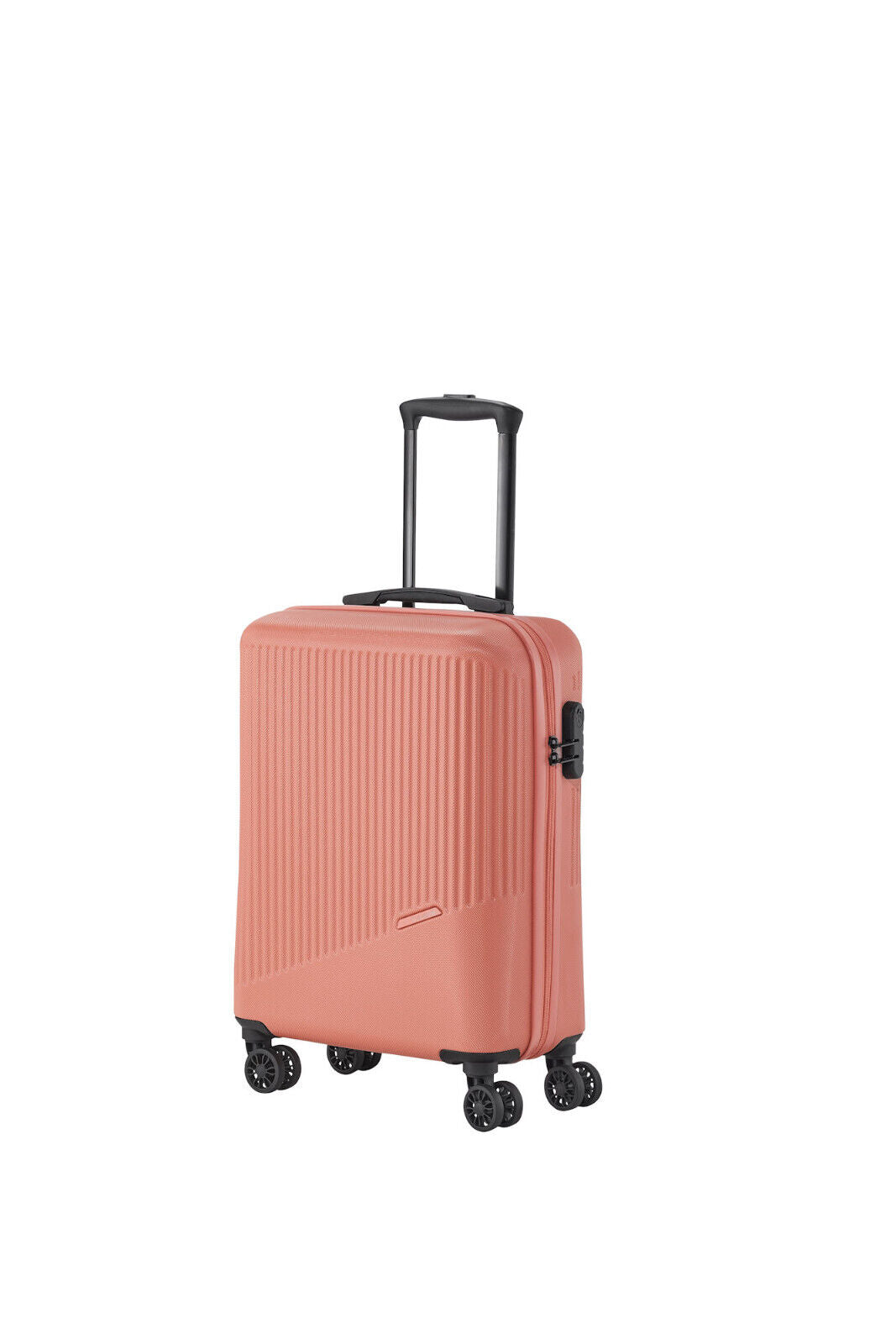 Travelite Bali Handgepäck S Trolley Koffer 55cm 4 Rad  Rollen Hartschale koralle