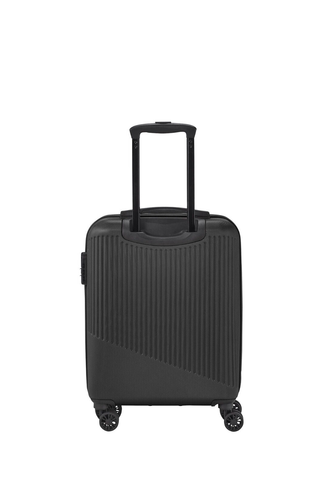 Travelite Bali Handgepäck S Trolley Koffer 55cm 4 Rad / Rollen Hartschale schwarz